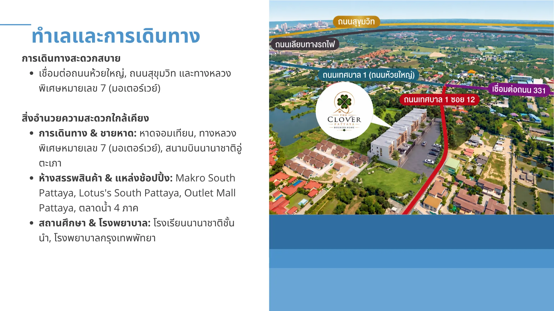 แผนที่ทำเลโครงการ ถนนเทศบาล 1 ซอย 12